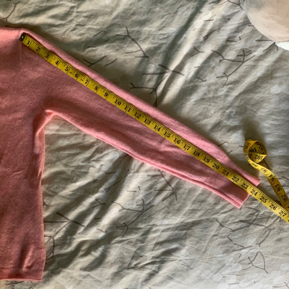 J Crew Everyday Cashmere Women's Crewneck Sweater, Pink - Picture 6 of 9
